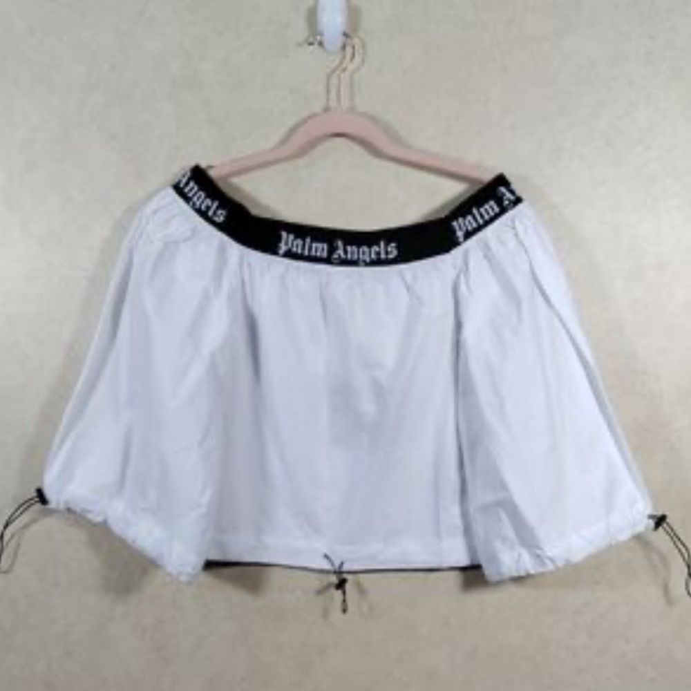 📌 NWOT Palm Angels Off Shoulder Three Quarter Sleeve Crop Top